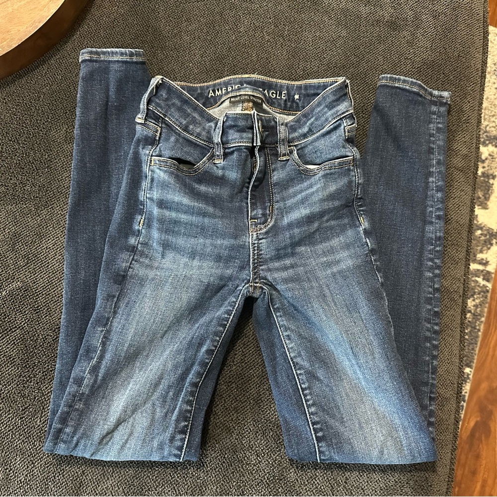 American Eagle Outfitters Women's Blue Jeans